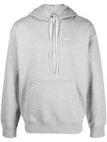 Nike hoodie en coton à logo brodé - Gris - thumbnail