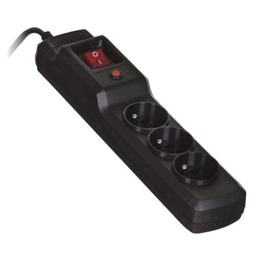 Activejet COMBO 3GN 5M power uitbreiding 3 AC-uitgang(en) Binnen Zwart