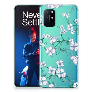 OnePlus 8T Uniek TPU Case Blossom White