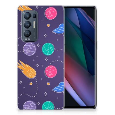 OPPO Find X3 Neo | Sillicone Back Cover | Space