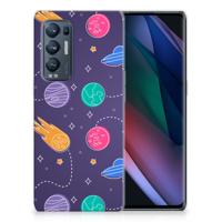OPPO Find X3 Neo | Sillicone Back Cover | Space