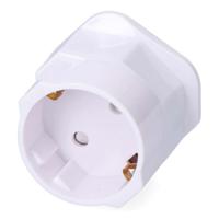Plug Adapter F-line Wit 13 A EU-stekker