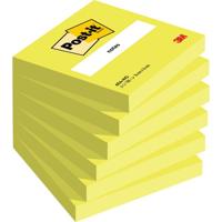 Memoblok post-it 654 76x76mm neon groen