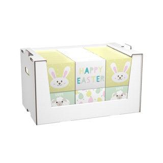 Paas servetten easter box assorti