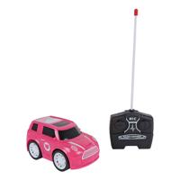 Rc Bestuurbare auto roadstar roze 27mhz, 13,5cm