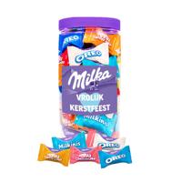 Milka Favourites chocolademix "Vrolijk Kerstfeest" - 500g