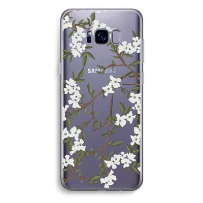Blossoming spring: Samsung Galaxy S8 Plus Transparant Hoesje