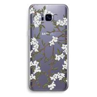 Blossoming spring: Samsung Galaxy S8 Plus Transparant Hoesje
