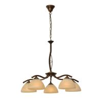 Masterlight Eetkamer hanglampBolzano 5-lichts bronsbruin - 2938-21-34