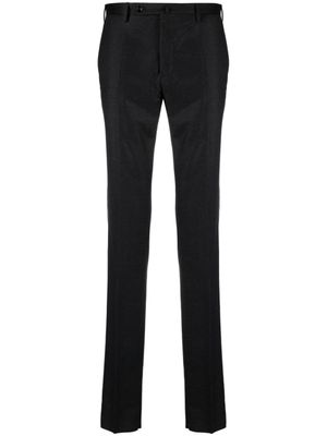 Incotex pantalon en laine vierge à coupe slim - Noir
