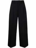 Valentino Garavani pantalon droit en laine - Noir