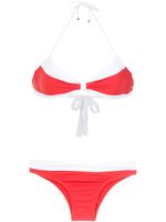 Amir Slama halterneck bikini set - Rouge - thumbnail