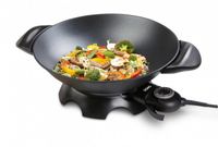 Domo DO8708W elektrische wok 5 l Zwart 2200 W - thumbnail