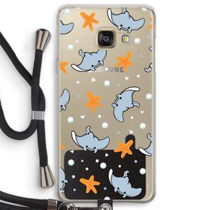 Manta: Samsung Galaxy A3 (2016) Transparant Hoesje met koord