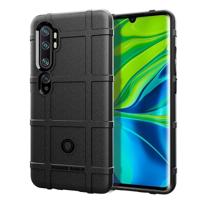 Voor Xiaomi mi CC9Pro/mi Note 10 volledige dekking schokbestendig TPU case (zwart)