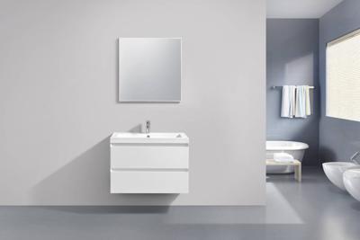 Badmeubel Infinity Hoogglans Wit 80