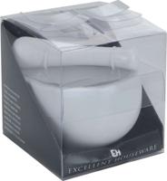 Excellent Houseware Porseleinen Vijzel 11x10 cm Wit