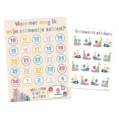 Folat BV Sintkalender wanneer mag ik mijn schoentje zetten?