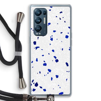 Terrazzo N°5: Oppo Find X3 Neo Transparant Hoesje met koord