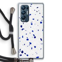 Terrazzo N°5: Oppo Find X3 Neo Transparant Hoesje met koord