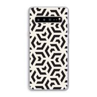 Crazy pattern: Samsung Galaxy S10 5G Transparant Hoesje
