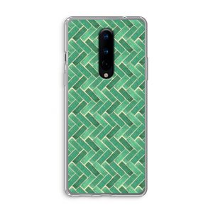 Moroccan tiles 2: OnePlus 8 Transparant Hoesje