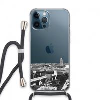 Marrakech Skyline : iPhone 13 Pro Max Transparant Hoesje met koord