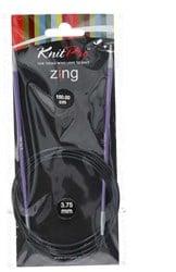 KnitPro Zing Rondbreinaalden 150cm 3,75mm