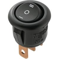 TRU COMPONENTS 1588071 Wipschakelaar TC-R13-270D-02 250 V/AC 6 A 1x aan/uit/aan Continu 1 stuk(s)