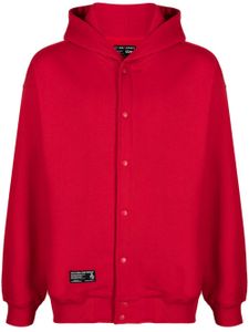 izzue veste bomber à détails appliqués - Rouge