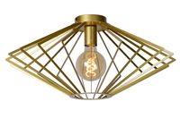 DIAMOND Plafonnière Ø 52 cm 1xE27 Mat Goud / Messing