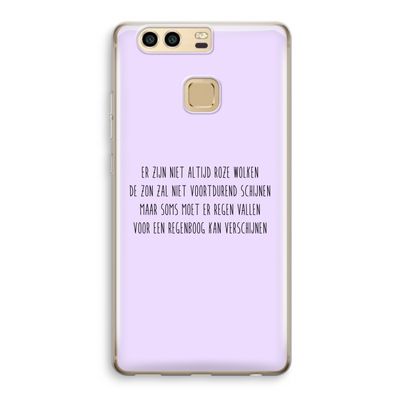 Regenboog: Huawei P9 Transparant Hoesje