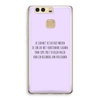 Regenboog: Huawei P9 Transparant Hoesje