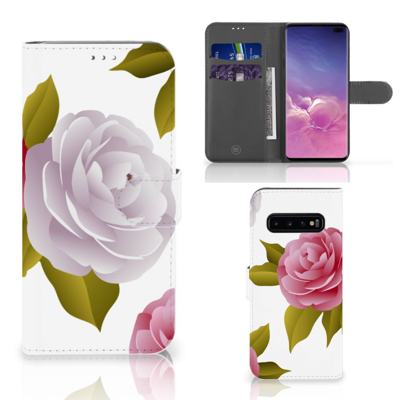 Samsung Galaxy S10 Plus Hoesje Roses Samsung Galaxy S10 Plus Hoesje Roses