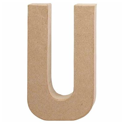 Creativ Company letter papier-maché u, 20,5cm