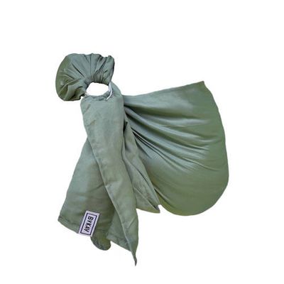 ByKay Traveler Ringsling draagdoek Travel Green ByKay Traveler Ringsling draagdoek Travel Green