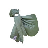 ByKay Traveler Ringsling draagdoek Travel Green - thumbnail