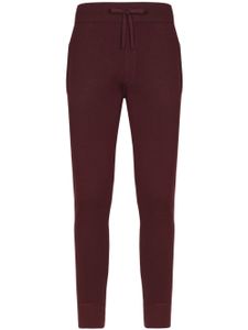 Dolce & Gabbana virgin wool-silk tapered trousers - Rouge