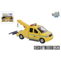 Kids Globe Afsleepwagen Die Cast Met Licht En Geluid 16cm, Pullback - thumbnail