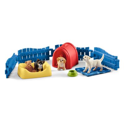Schleich farm world puppy huis 42480