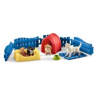 Schleich farm world puppy huis 42480 - thumbnail