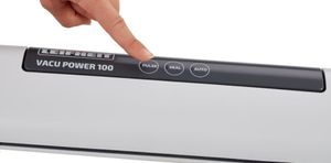 Leifheit Vacu Power 100 vacuum sealer 500 mbar Zwart, Turkoois, Wit