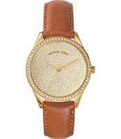 Horlogeband Michael Kors MK2648 Leder Bruin 20mm