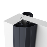 Ellen Vingerbeschermingsprofiel FINPROTECT+ 50-90 ZWART 250 - 805304250