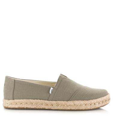Toms - Alpargata Rope 2.0 | Olive Katoen Dames