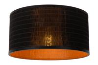 Lucide TAGALOG - Plafonnière - Ø 40 cm - 1xE27 - Zwart