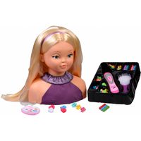 Falca kaphoofd Rosaura 28 cm roze vinyl