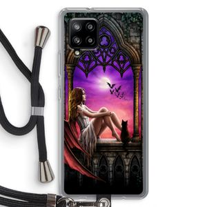 Kinderen van de nacht: Samsung Galaxy A42 5G Transparant Hoesje met koord