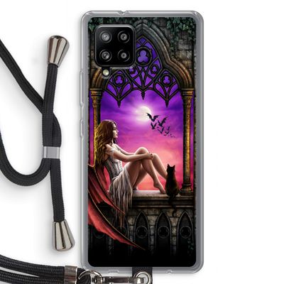 Kinderen van de nacht: Samsung Galaxy A42 5G Transparant Hoesje met koord