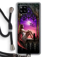 Kinderen van de nacht: Samsung Galaxy A42 5G Transparant Hoesje met koord